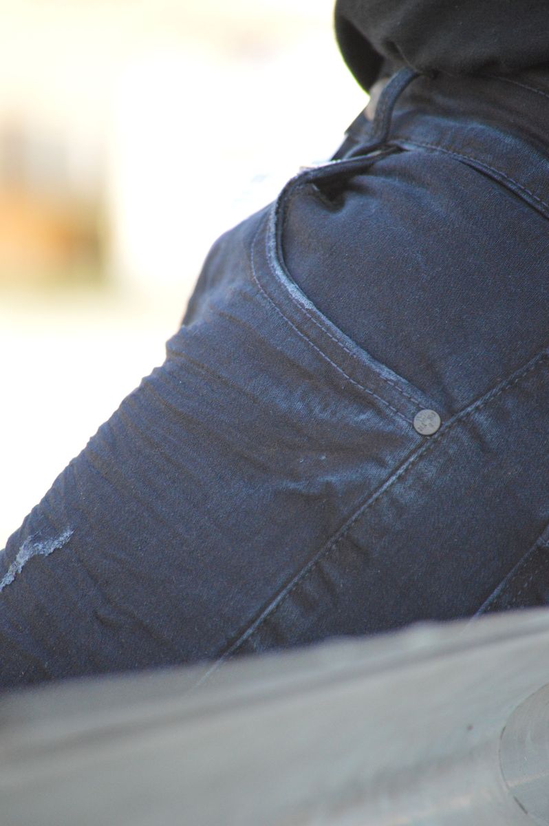 SUPER STRETCH DENIM - SLIM FIT - BLUE BLACK (DZTR-401)