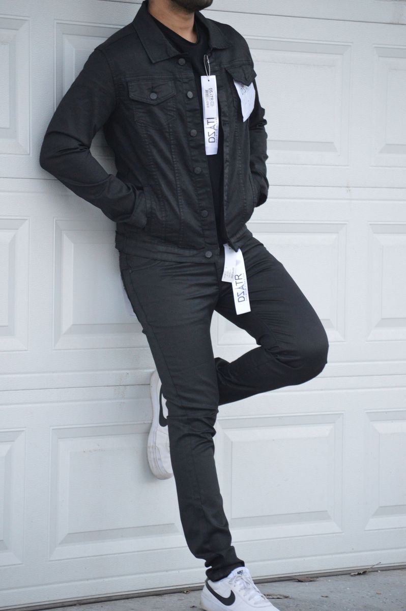 WAX JACKET - BLACK