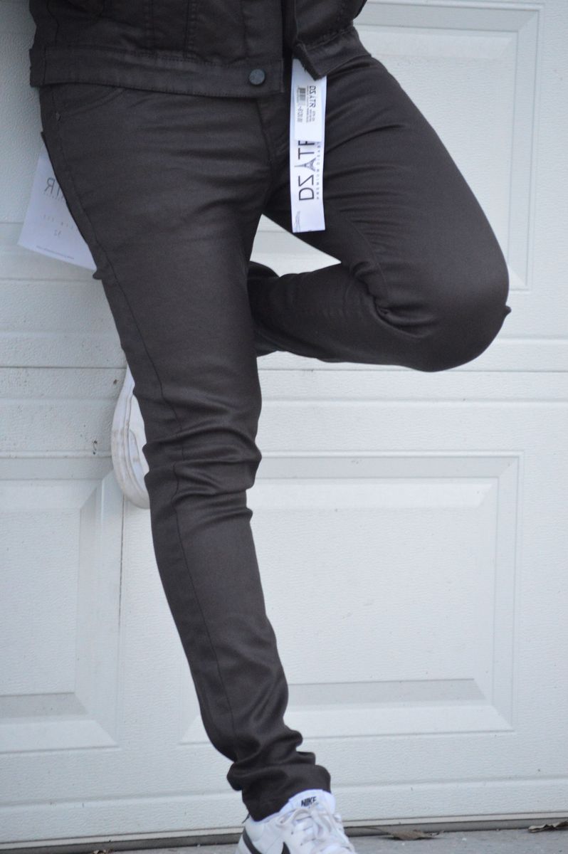 WAX MAROON STRETCH PANTS (DZTR-326)