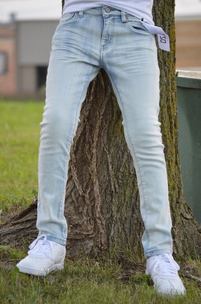 KIDS ULTRA STRETCH DENIM - ICE BLUE(DZTR-K-034)