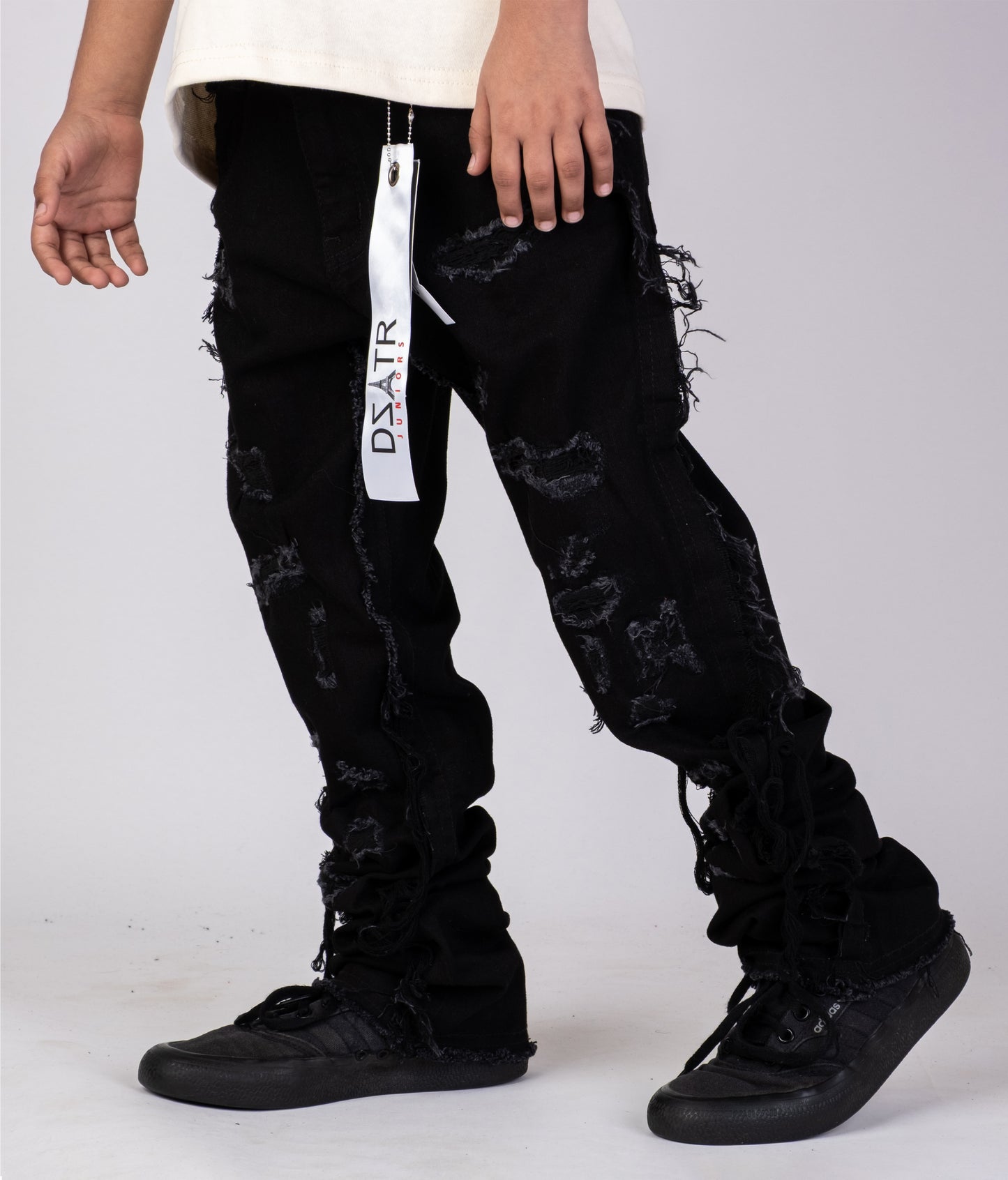 KIDS DENIM JET BLACK DZTR_K052