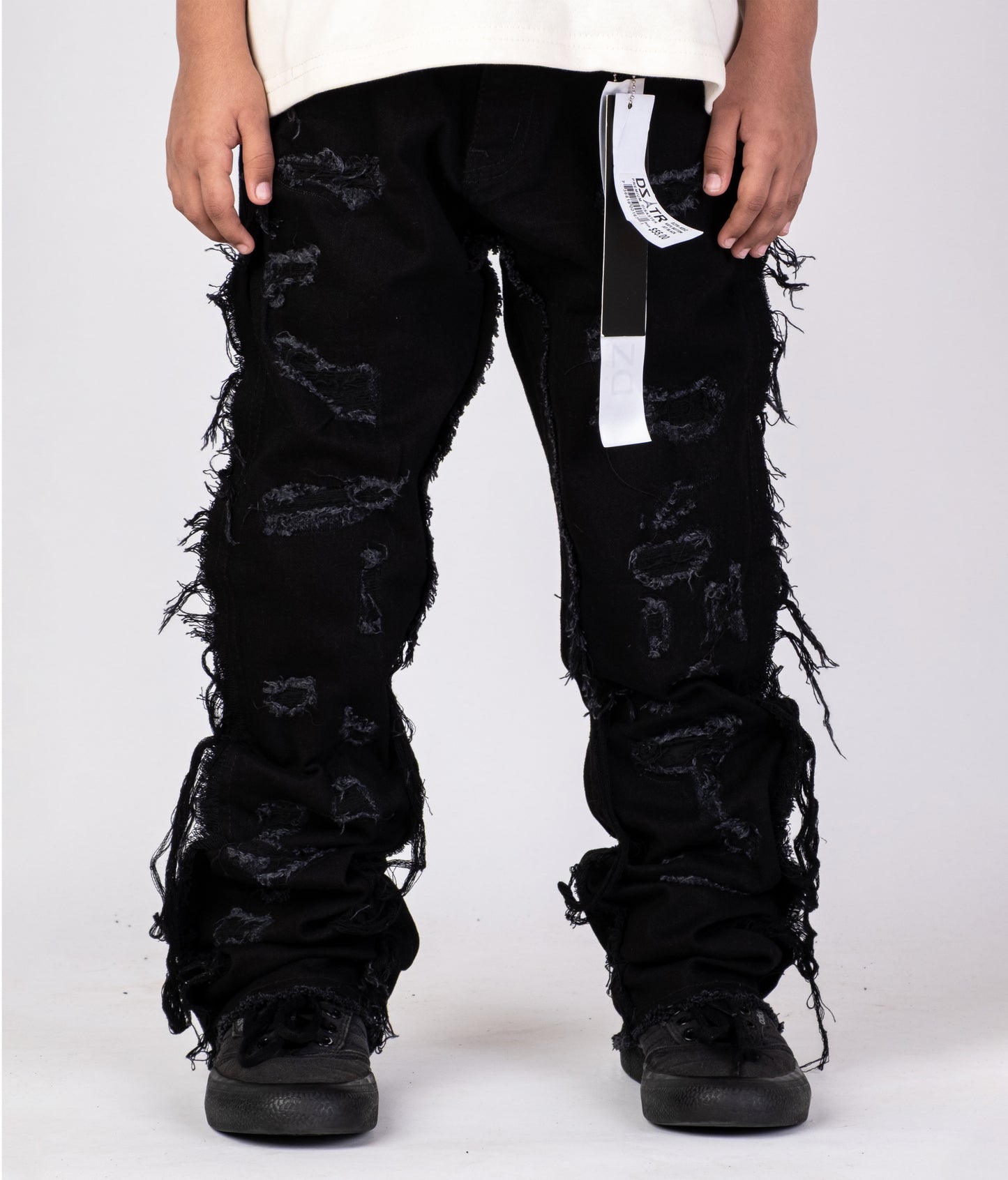 KIDS DENIM JET BLACK DZTR_K052
