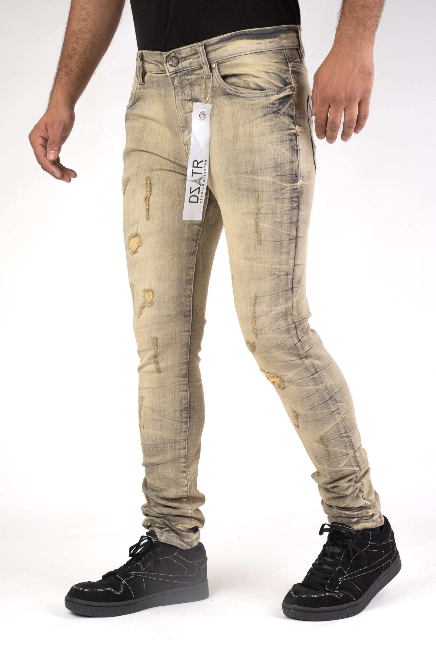 MENS CLASSIC ULTRA STRETCH DENIM - DIESEL GREY DZTR-436
