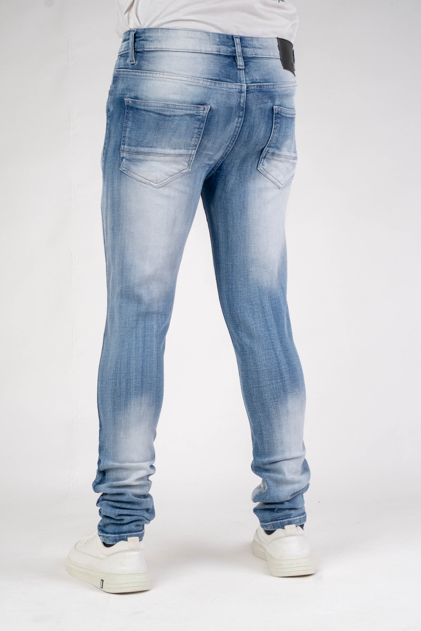 MENS CLASSIC ULTRA STRETCH DENIM - BLUE DZTR-448