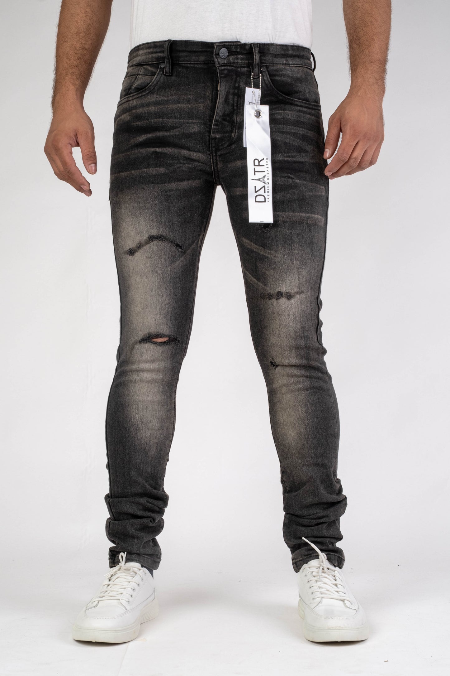 MENS CLASSIC ULTRA STRETCH DENIM - TINT BLACK DZTR-458
