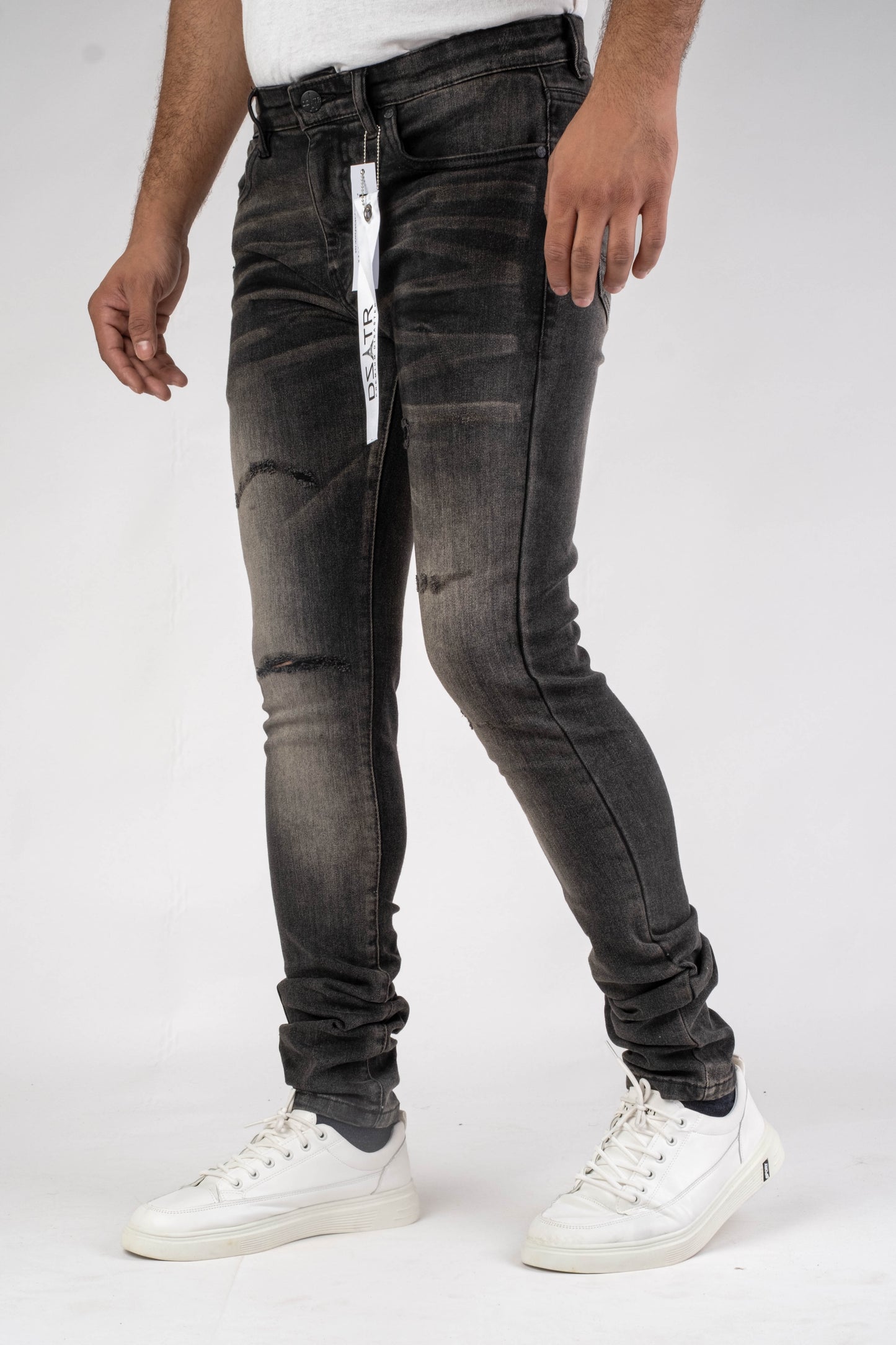MENS CLASSIC ULTRA STRETCH DENIM - TINT BLACK DZTR-458