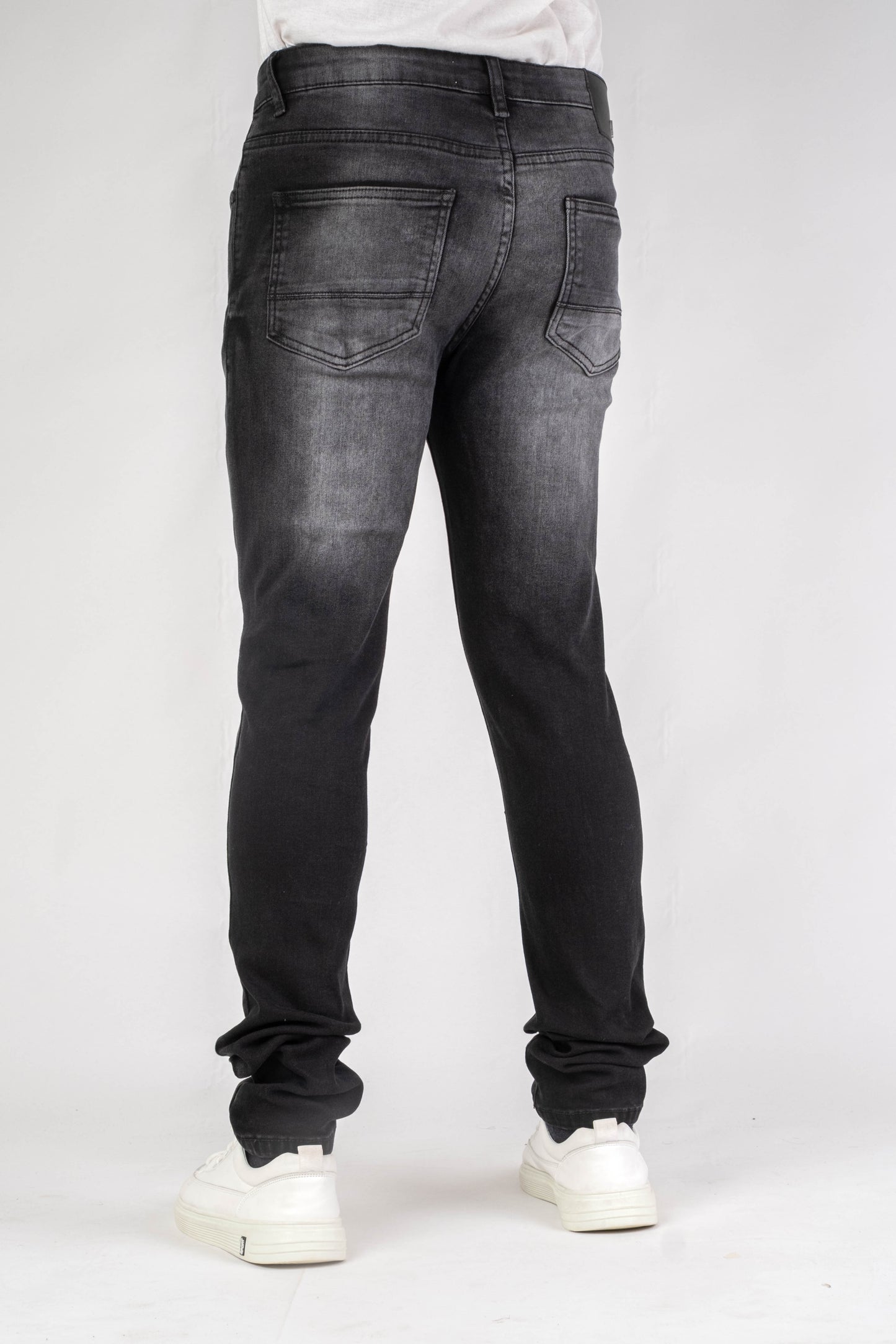 MENS CLASSIC ULTRA STRETCH DENIM - BLACK DZTR-465