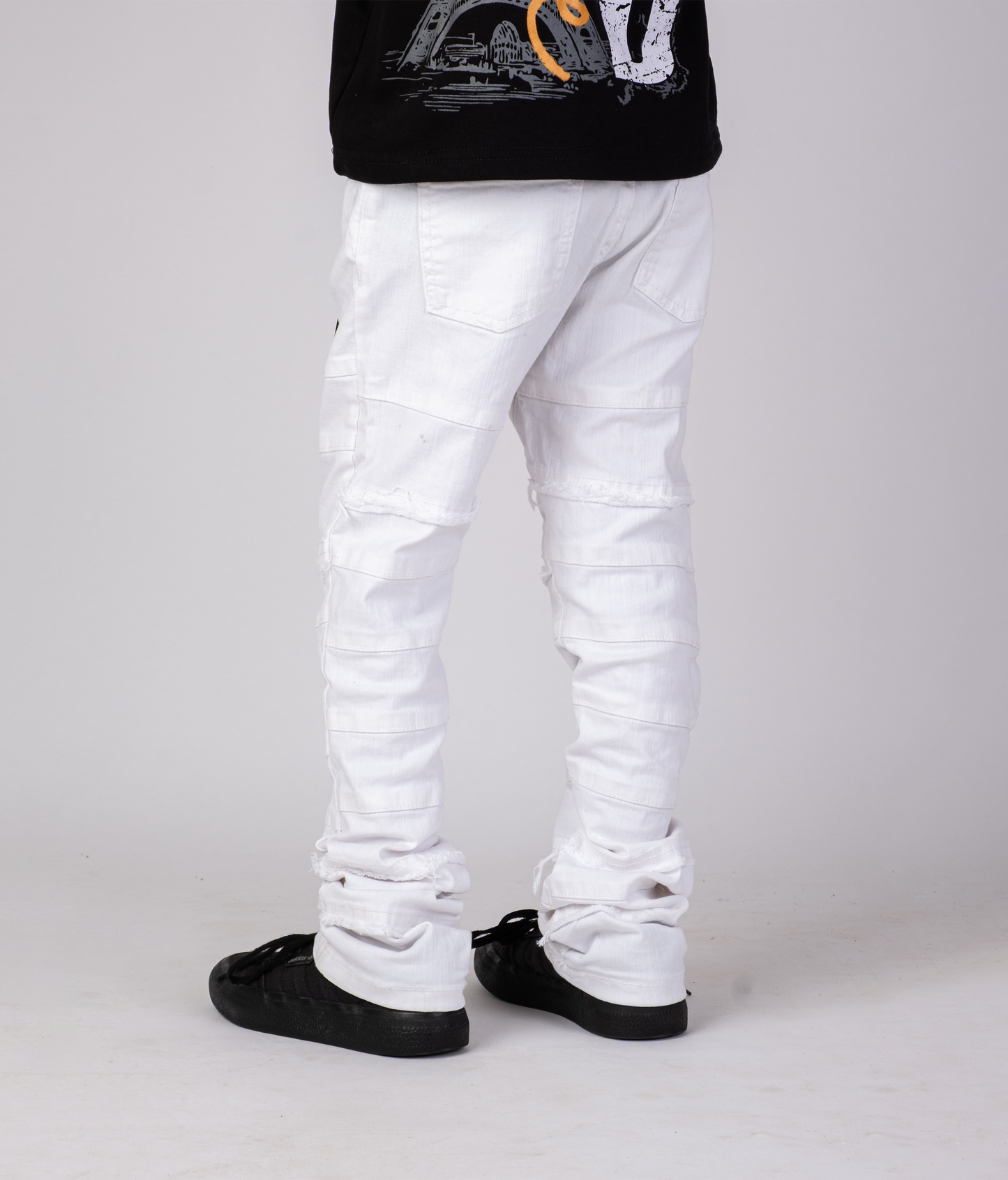KIDS DENIM WHITE DZTR_K051