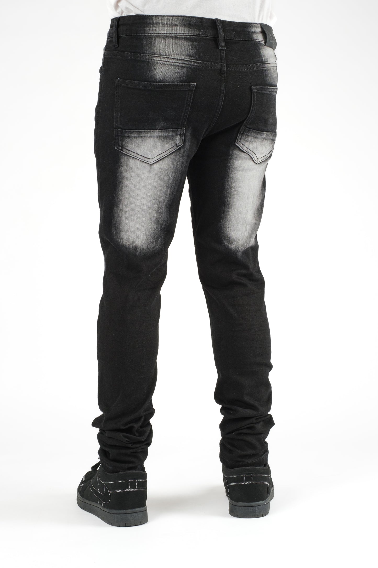 MENS CLASSIC ULTRA STRETCH DENIM - CHEVRON WASH DZTR-426