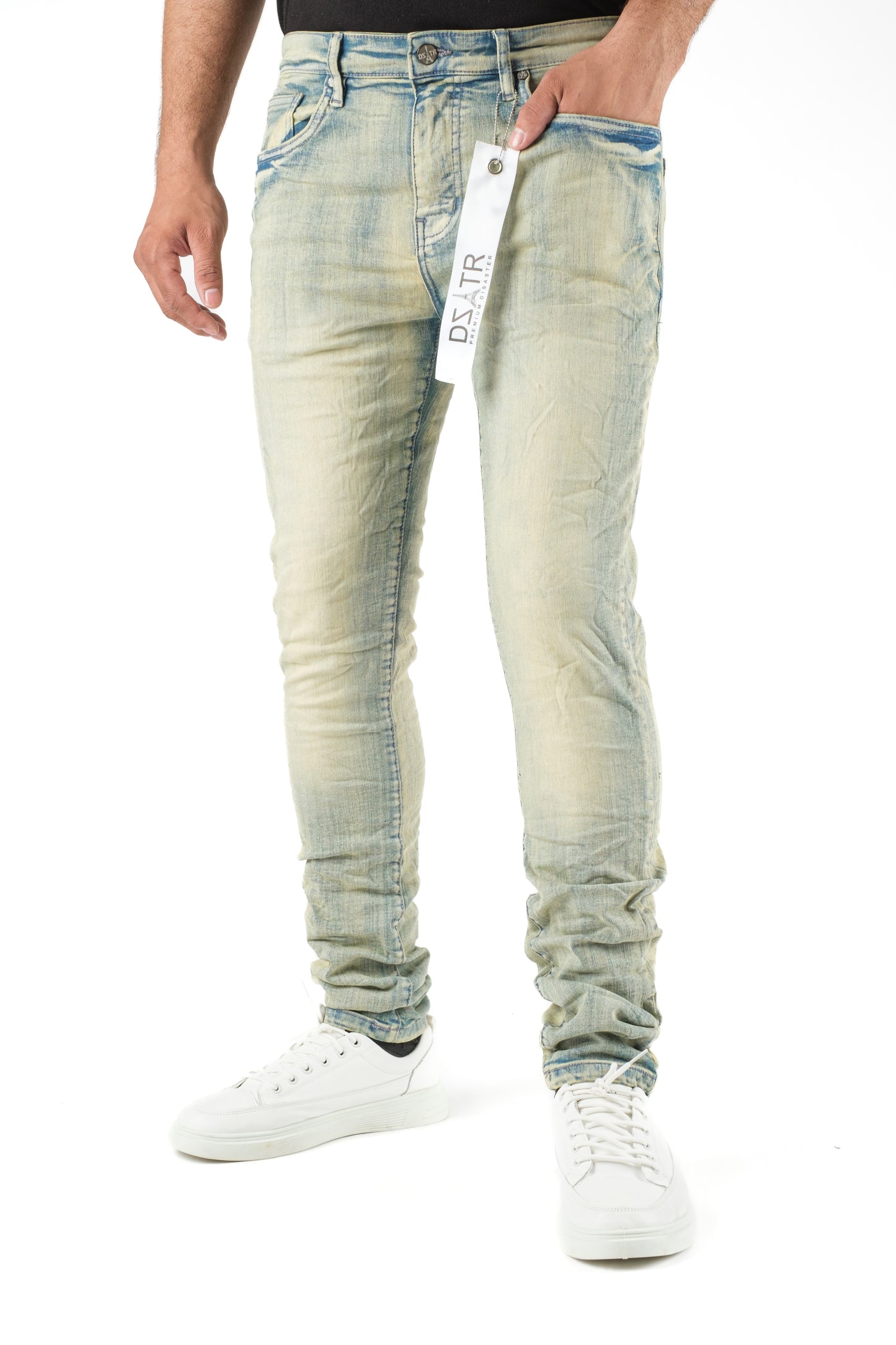 MENS CLASSIC ULTRA STRETCH DENIM - TINT CRUSH DZTR-424