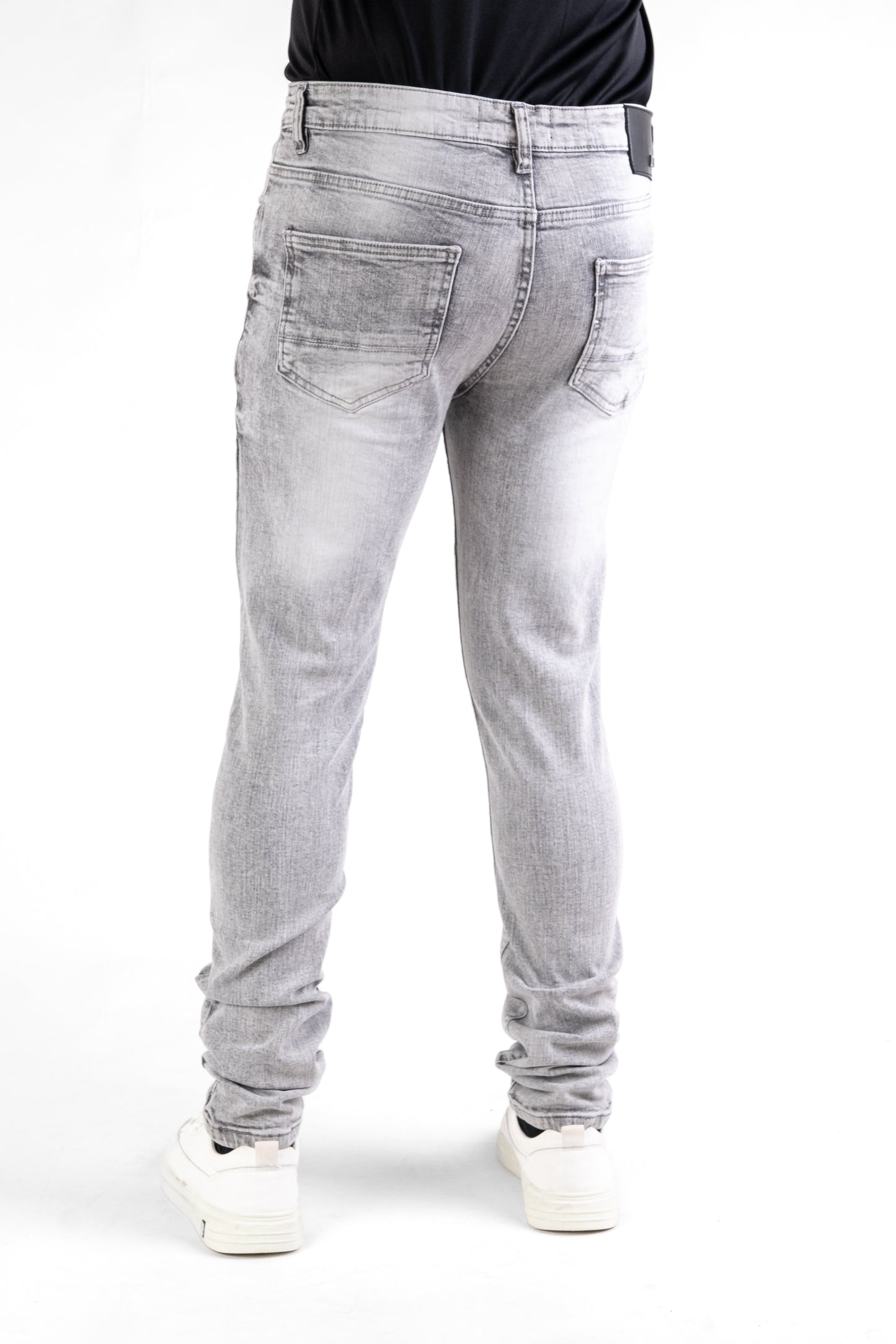 MENS CLASSIC ULTRA STRETCH DENIM -GREY DZTR -432