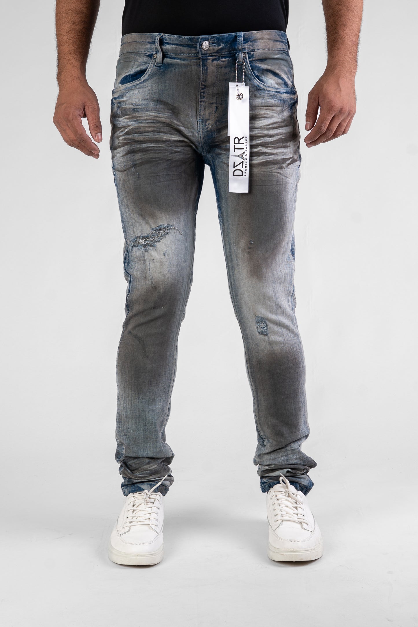 MENS CLASSIC ULTRA STRETCH DENIM -BLUE DIESEL DZTR -476