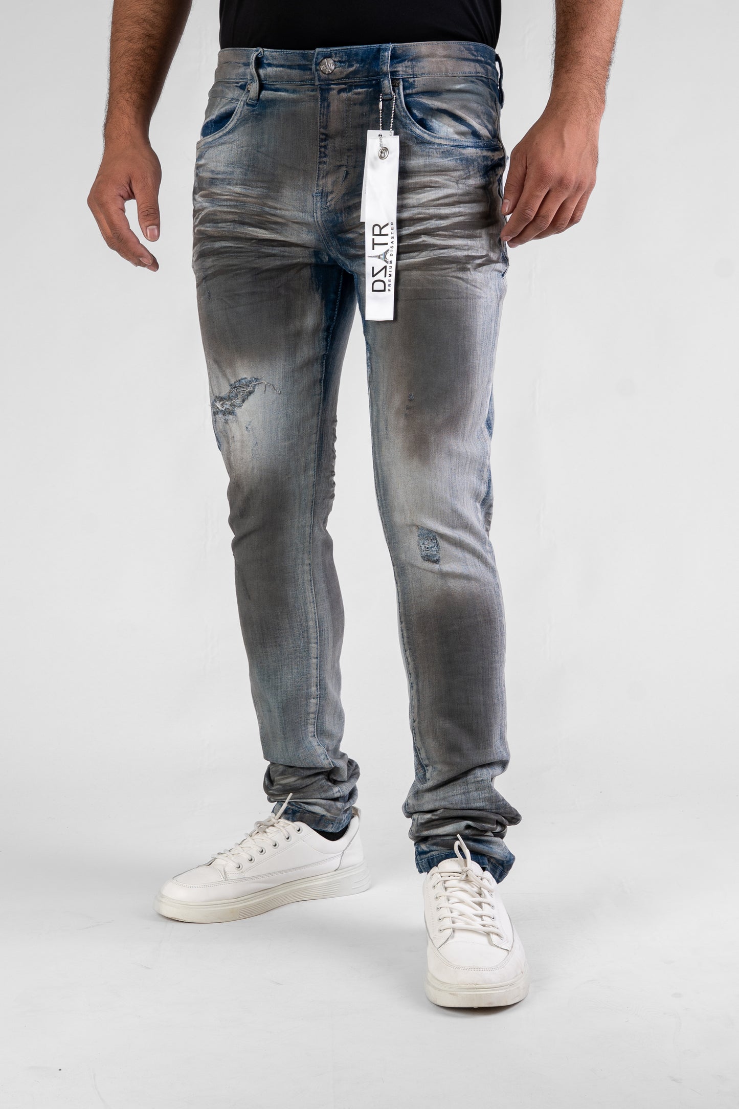 MENS CLASSIC ULTRA STRETCH DENIM -BLUE DIESEL DZTR -476