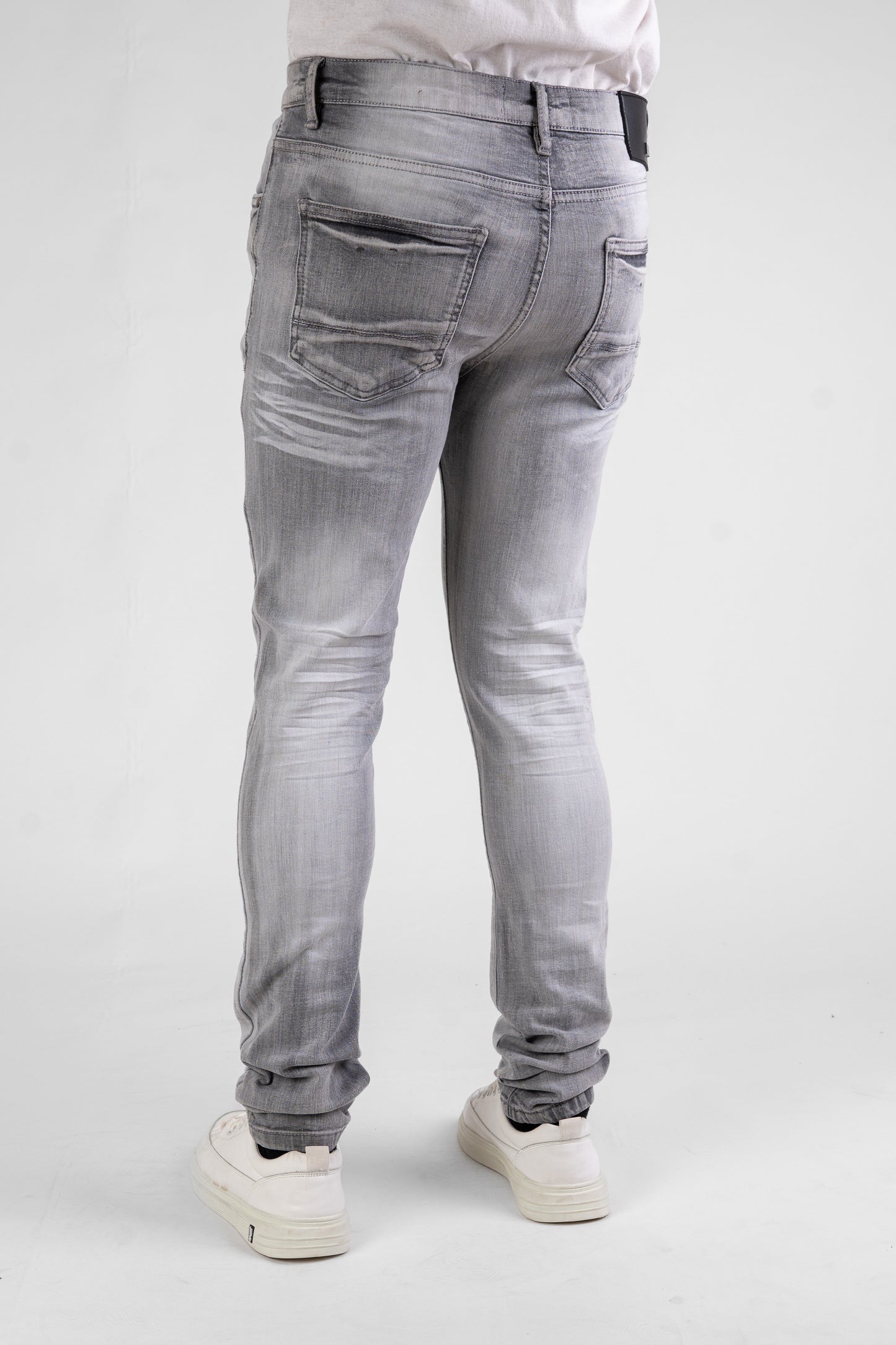 MENS CLASSIC ULTRA STRETCH DENIM - GREY DZTR -430