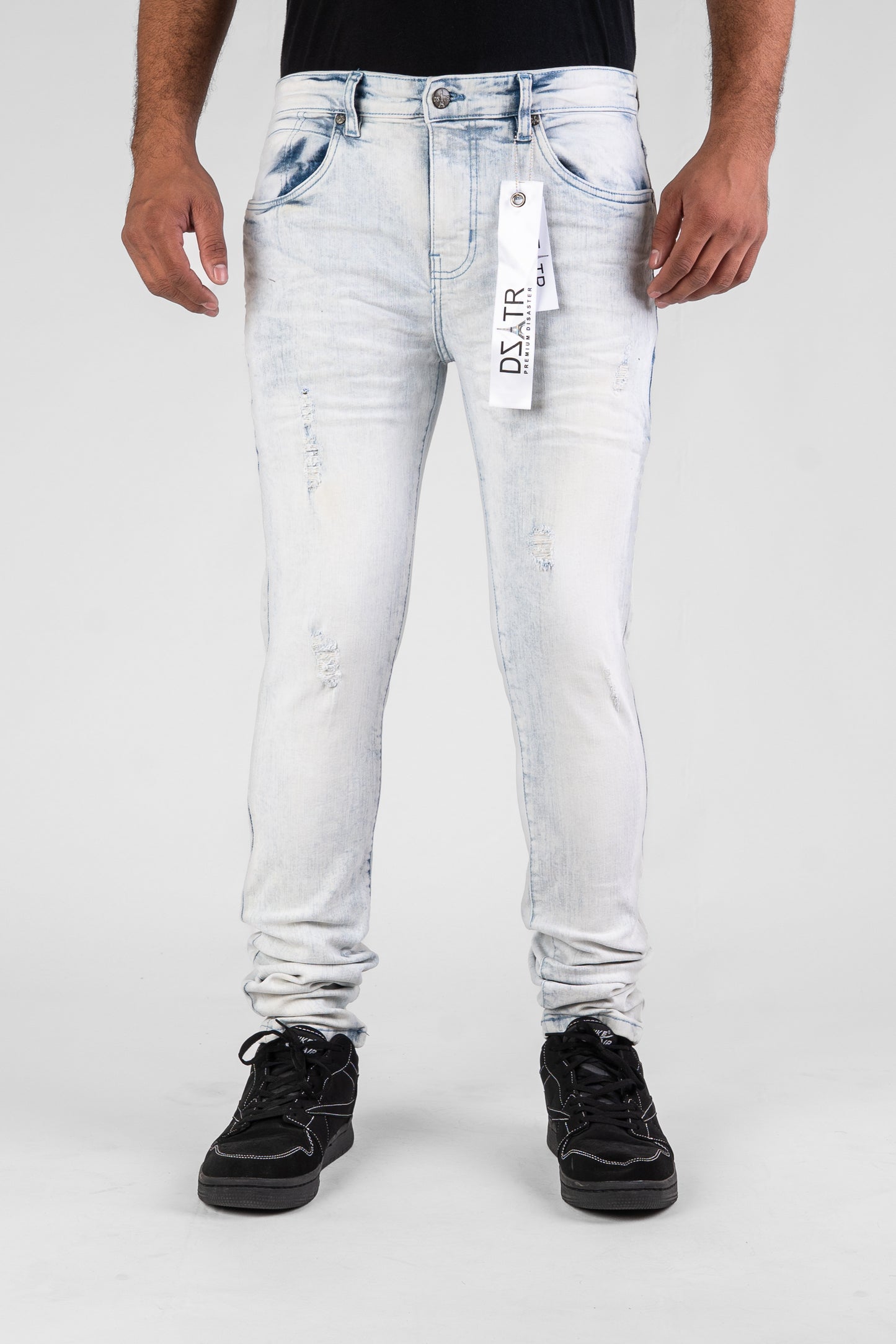 MENS CLASSIC ULTRA STRETCH DENIM -SUPER ICE DZTR -437