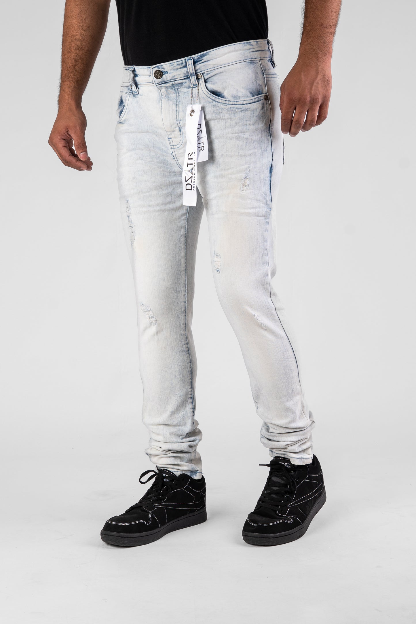 MENS CLASSIC ULTRA STRETCH DENIM -SUPER ICE DZTR -437