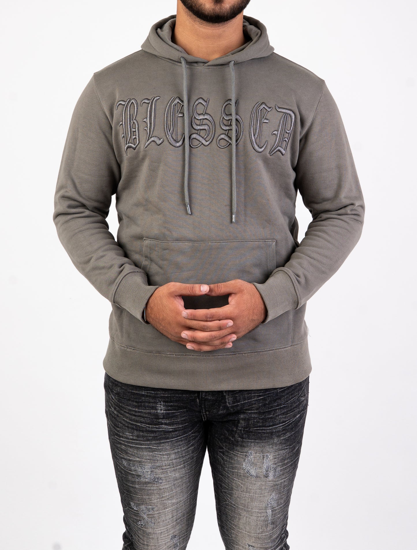 MEN HOODIE-BLESSED