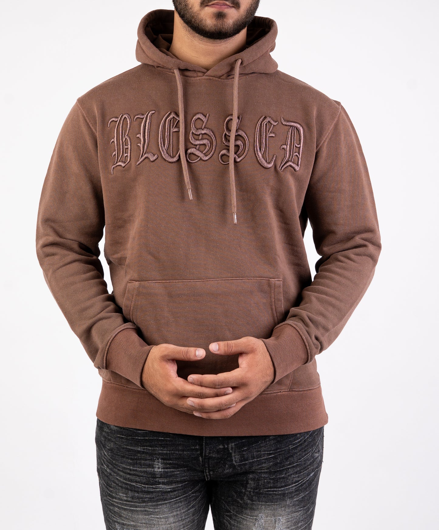 MEN HOODIE-BLESSED