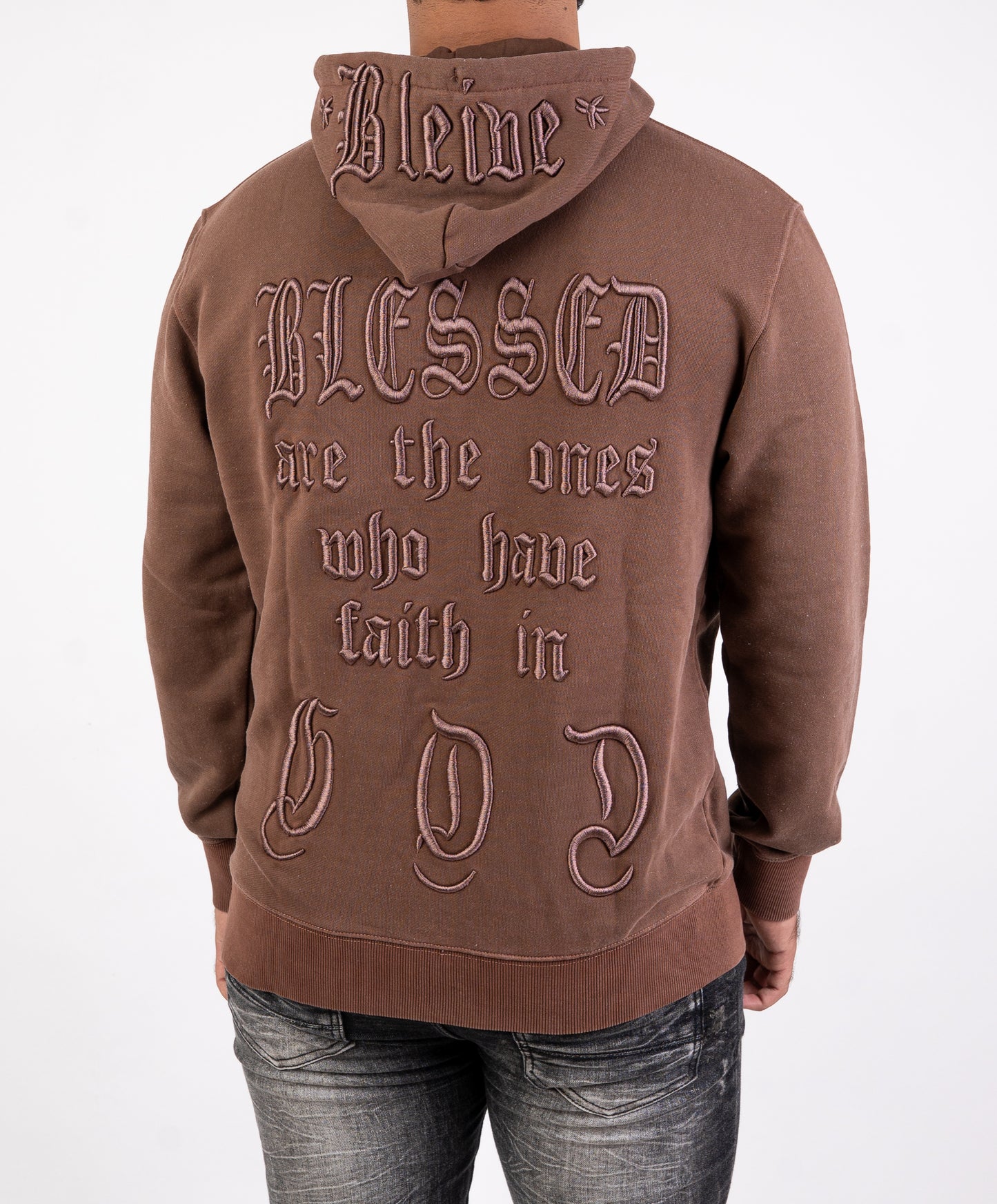 MEN HOODIE-BLESSED