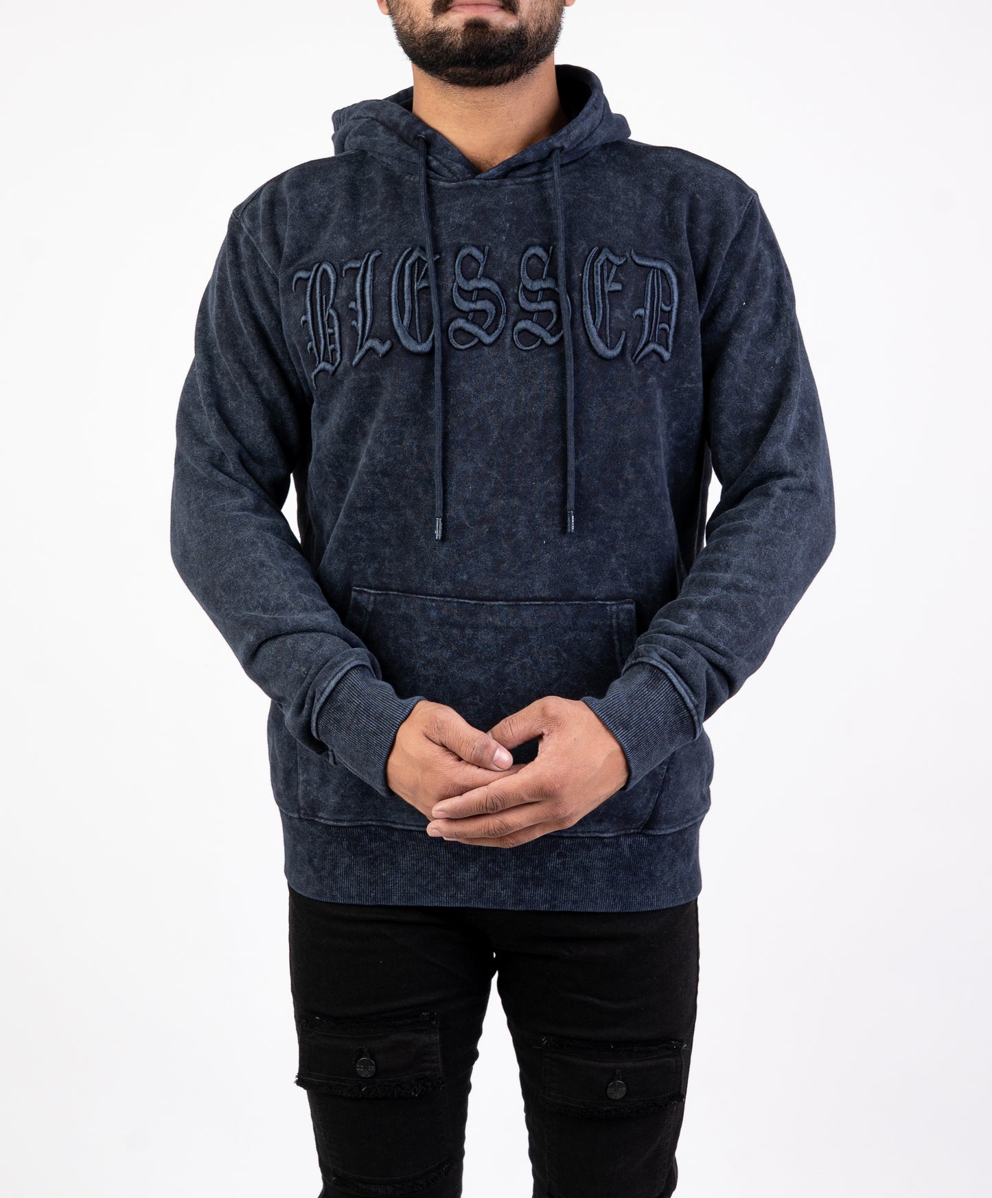 MEN HOODIE-BLESSED
