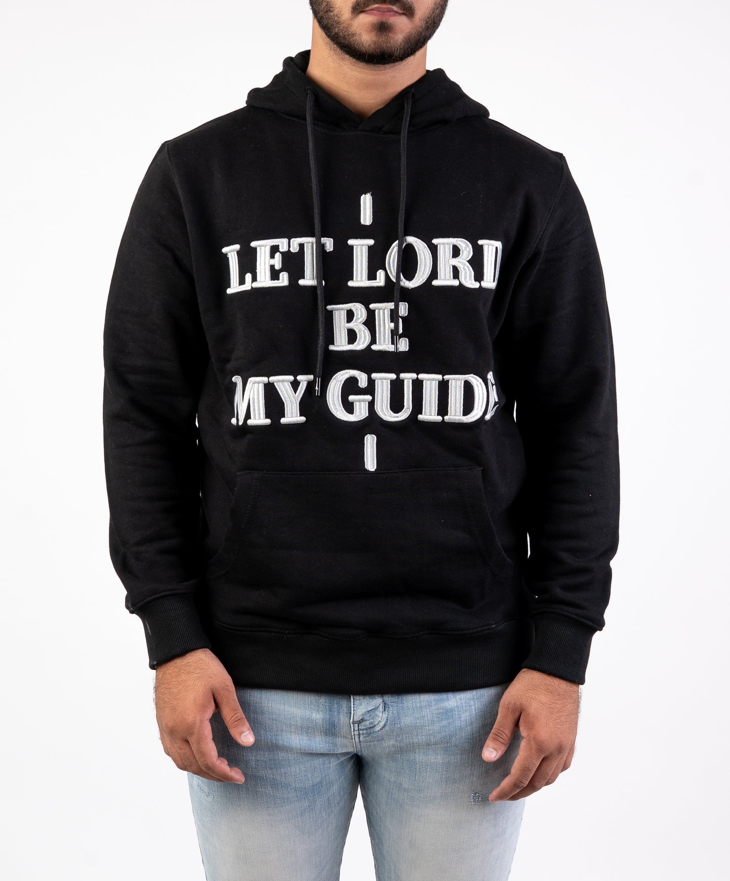MEN HOODIE-LET LORD BE MY GUIDE