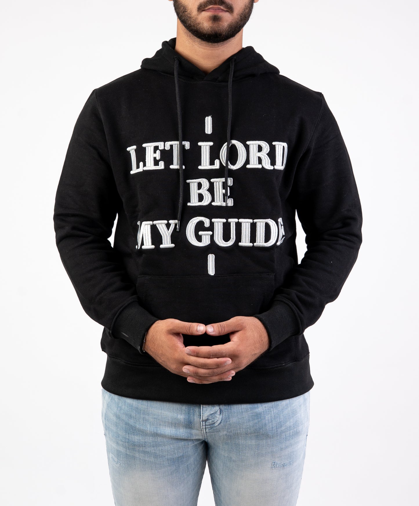 MEN HOODIE-LET LORD BE MY GUIDE