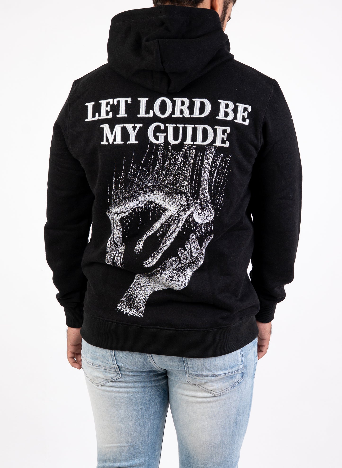 MEN HOODIE-LET LORD BE MY GUIDE