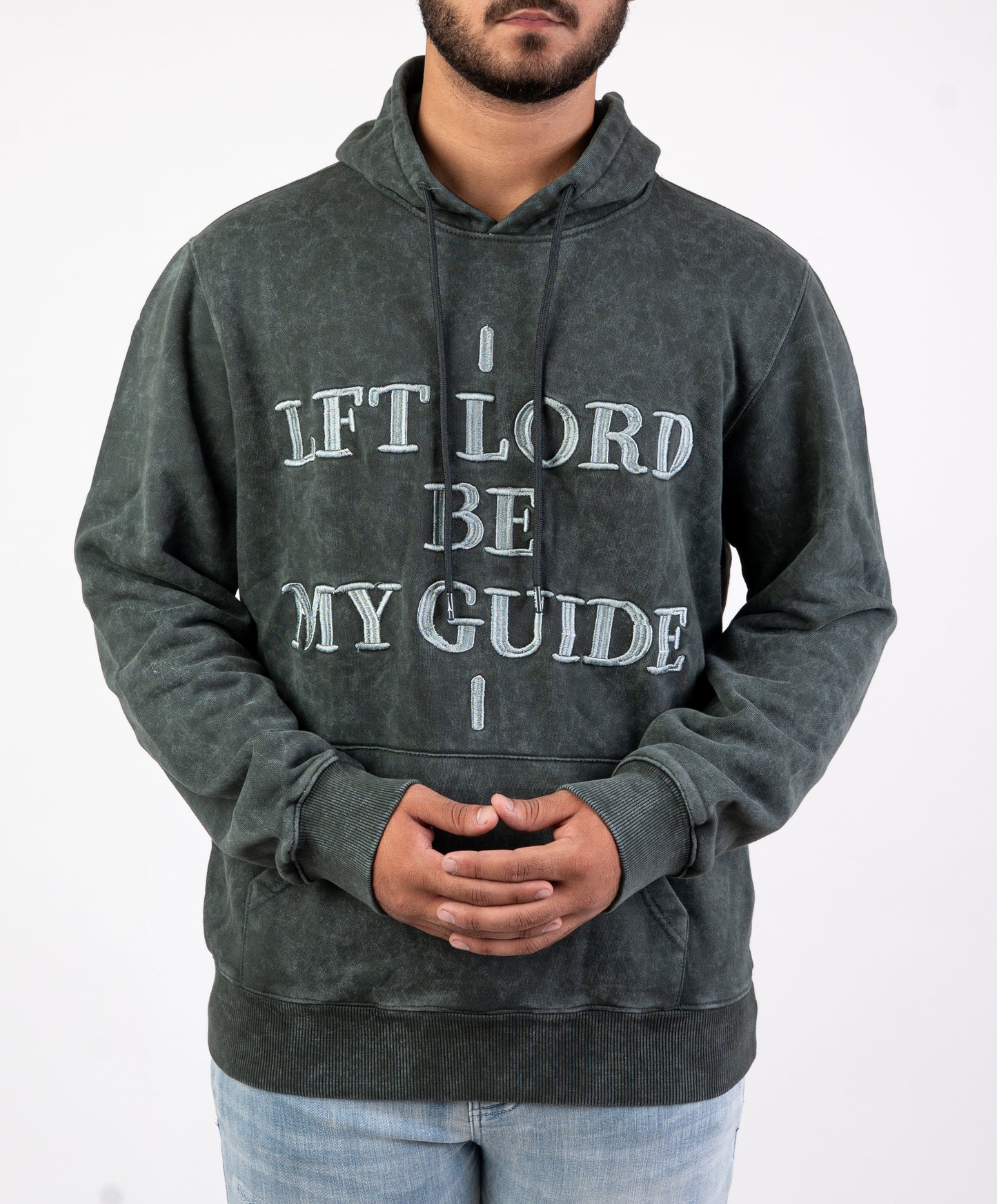 MEN HOODIE-LET LORD BE MY GUIDE