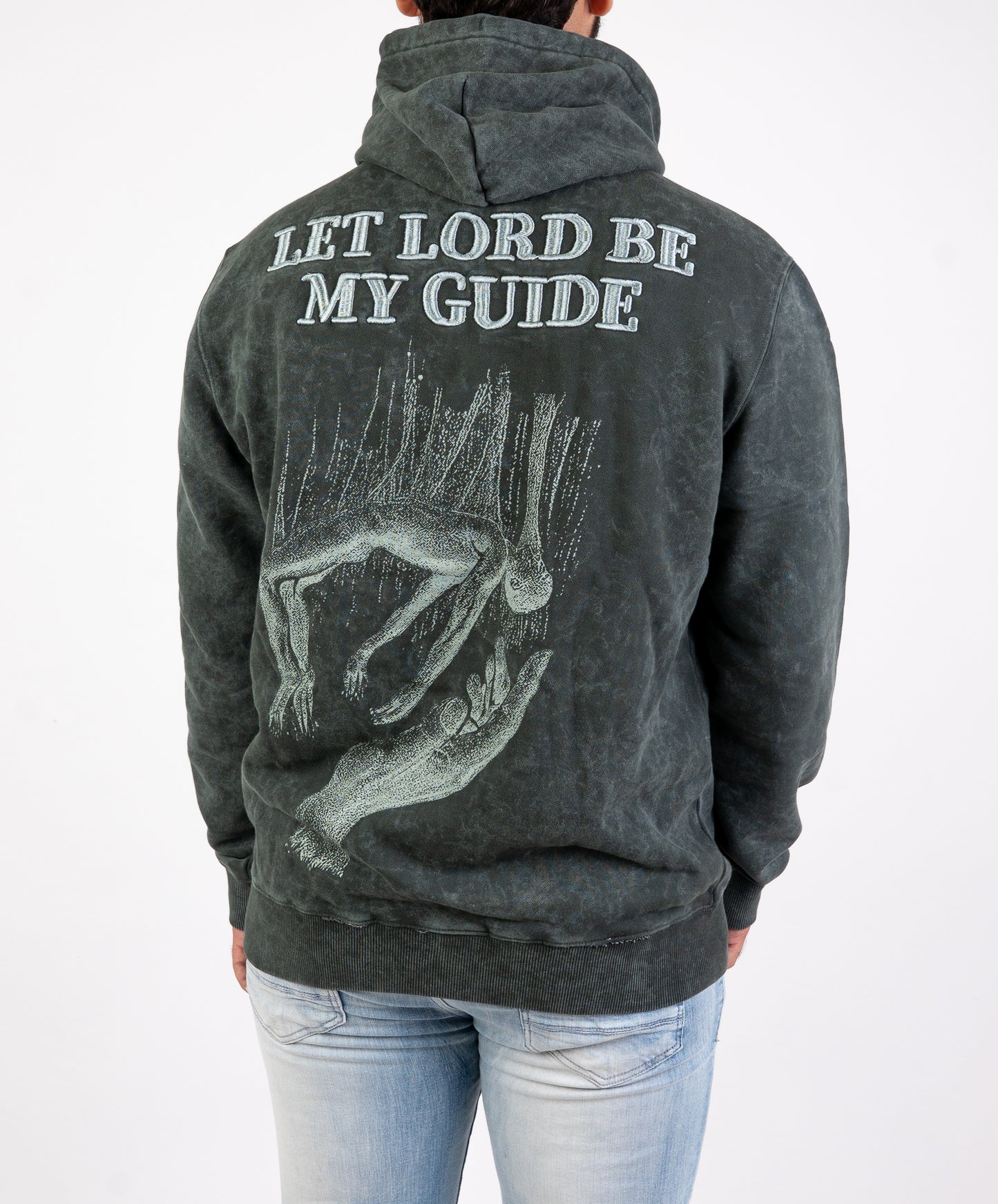 MEN HOODIE-LET LORD BE MY GUIDE