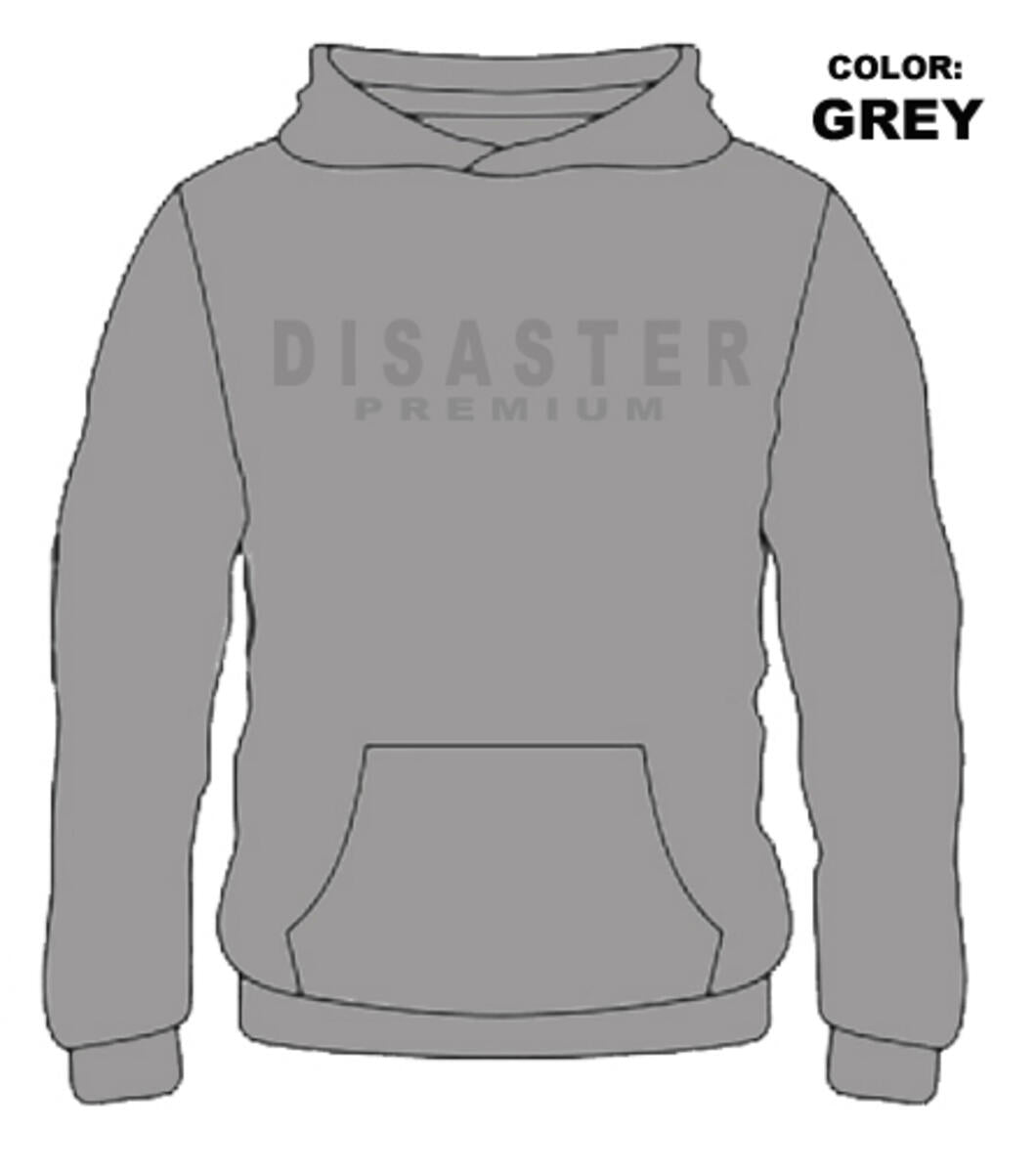 MENS HOODIE - HEAVY GSM FLEECE HOODIE (DZTR-DZTR-HOODIE)