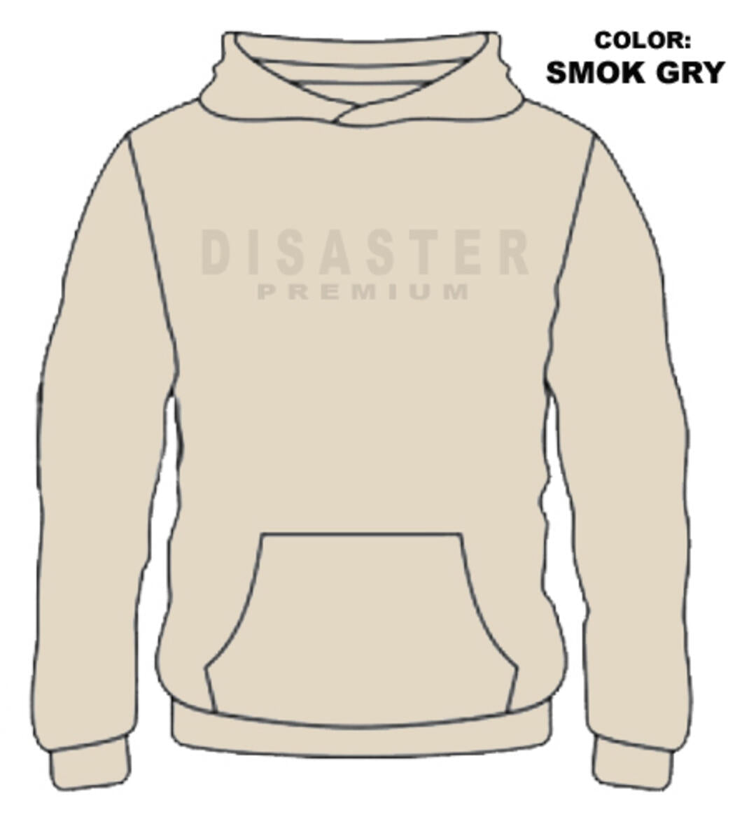 MENS HOODIE - HEAVY GSM FLEECE HOODIE (DZTR-DZTR-HOODIE)