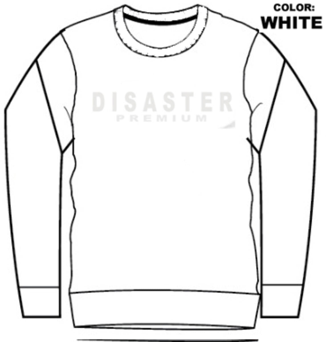 MENS CREW NECK - HEAVY GSM FLEECE CREW NECK (DZTR-DZTR-CREW)