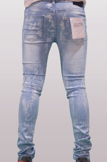 SUPER STRETCH DENIM - SLIM FIT - RAIN ICE (DZTR-302)