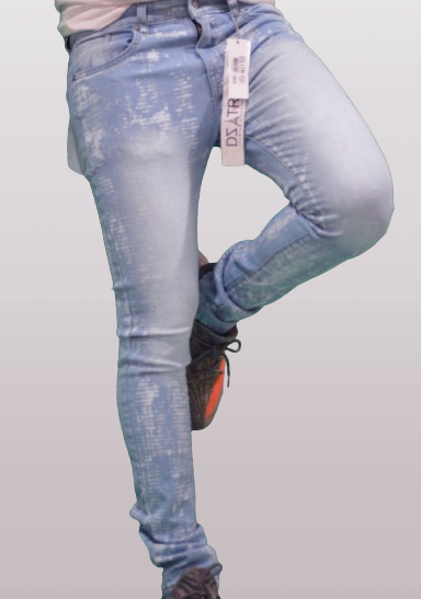 SUPER STRETCH DENIM - SLIM FIT - RAIN ICE (DZTR-302)