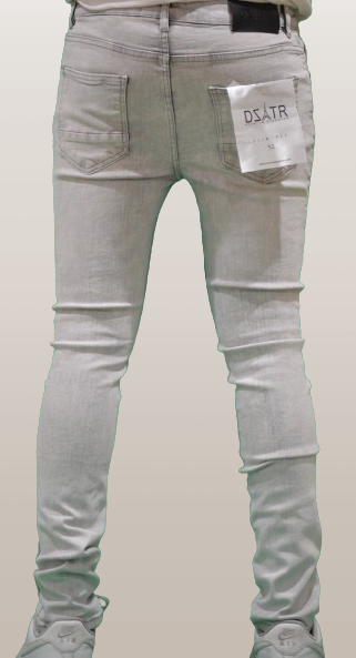 SUPER STRETCH DENIM - SLIM FIT - GREY ACID(DZTR-287)