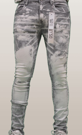 SUPER STRETCH DENIM - SLIM FIT - GREY POTASH(DZTR-290)