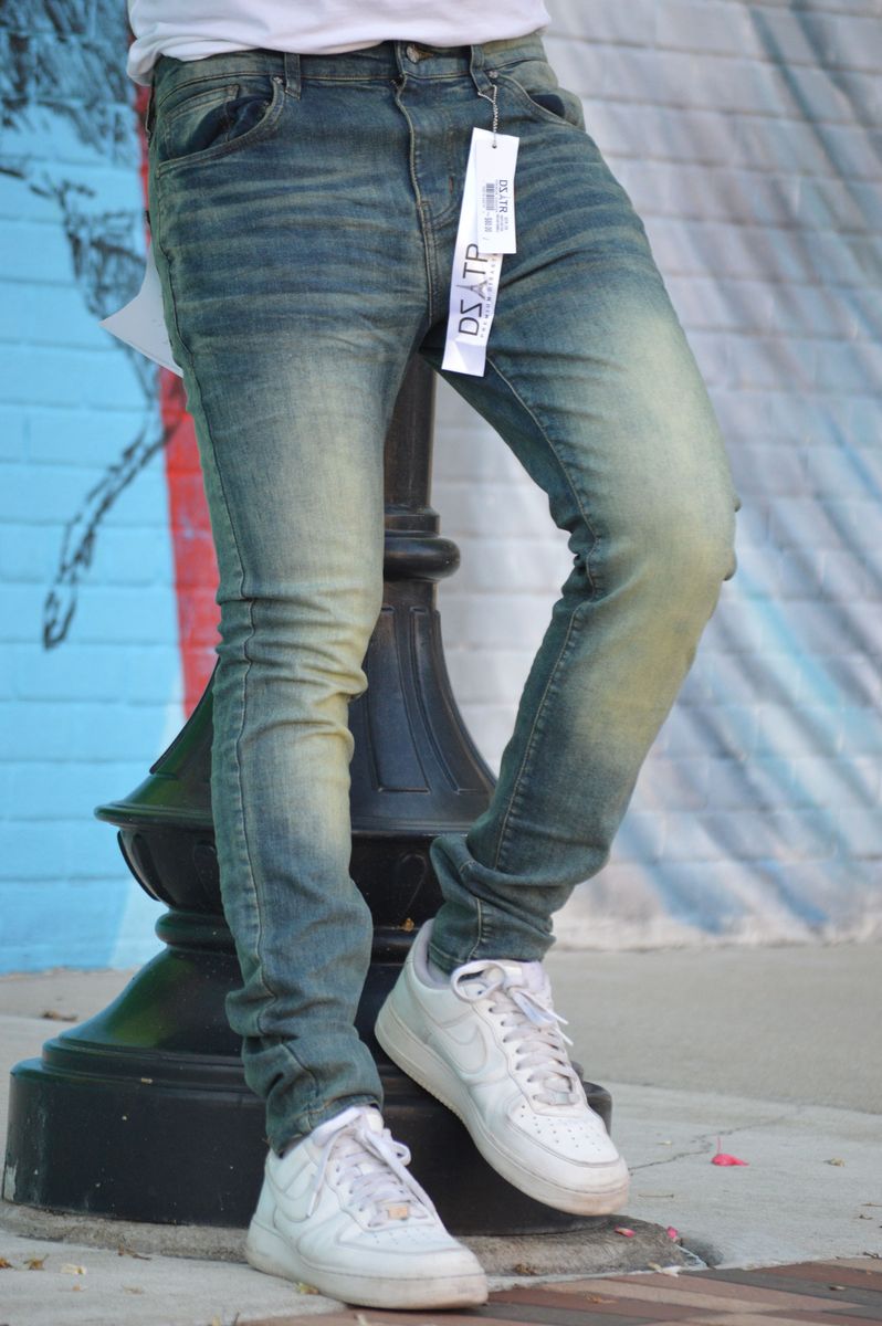 SUPER STRETCH DENIM - SLIM FIT - VINTAGE BUBBLE (DZTR-310)