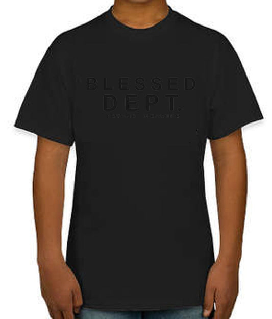 KIDS TEE - BLESSED BLACK (Toddlers)