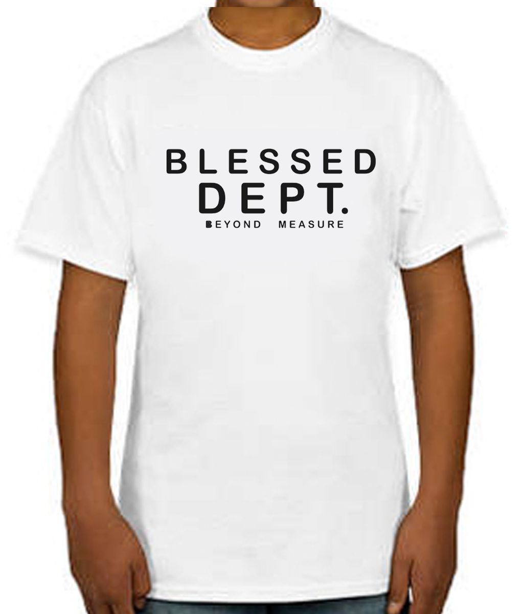 KIDS TEE - BLESSED BLACK (Juniors)