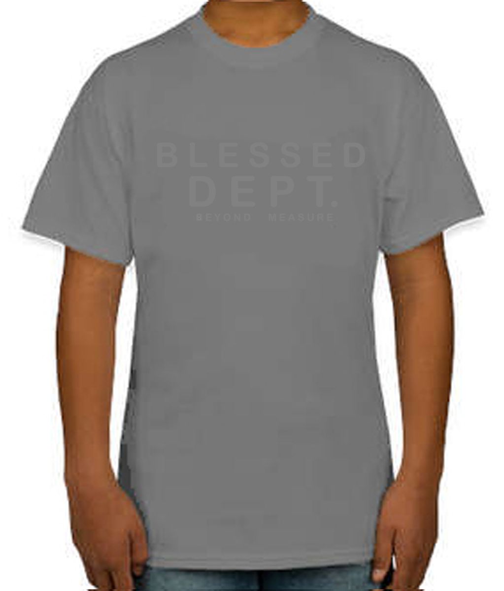 KIDS TEE - BLESSED GREY (Juniors)