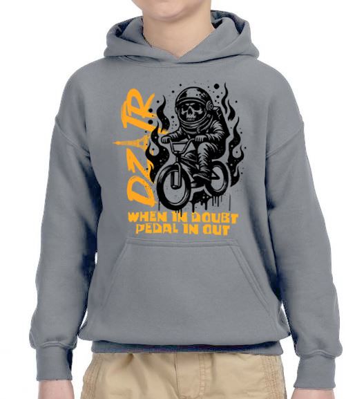 KIDS HOODIE - PEDAL OUT (Juniors)