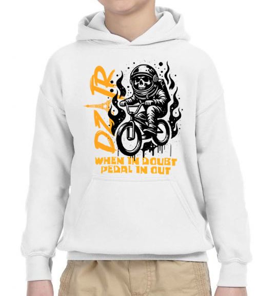 KIDS HOODIE - PEDAL OUT (Juniors)