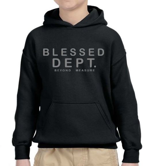 KIDS HOODIE - BLESSED GREY (Toddlers)