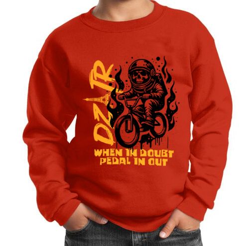 KIDS CREWNECK - PEDAL OUT (Toddlers)