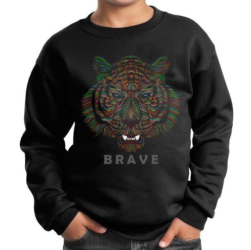 KIDS CREWNECK - BRAVE (Toddlers)