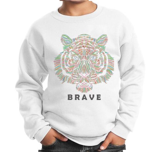 KIDS CREWNECK - BRAVE (Toddlers)