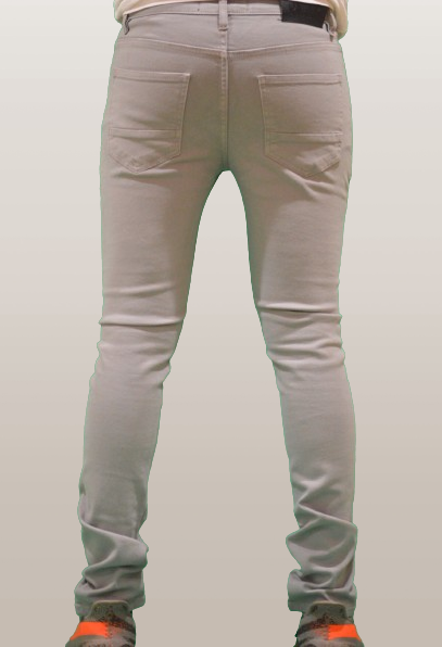 SUPER STRETCH DENIM - SLIM FIT - BASIC GREY (DZTR-299)