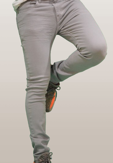 SUPER STRETCH DENIM - SLIM FIT - BASIC GREY (DZTR-299)