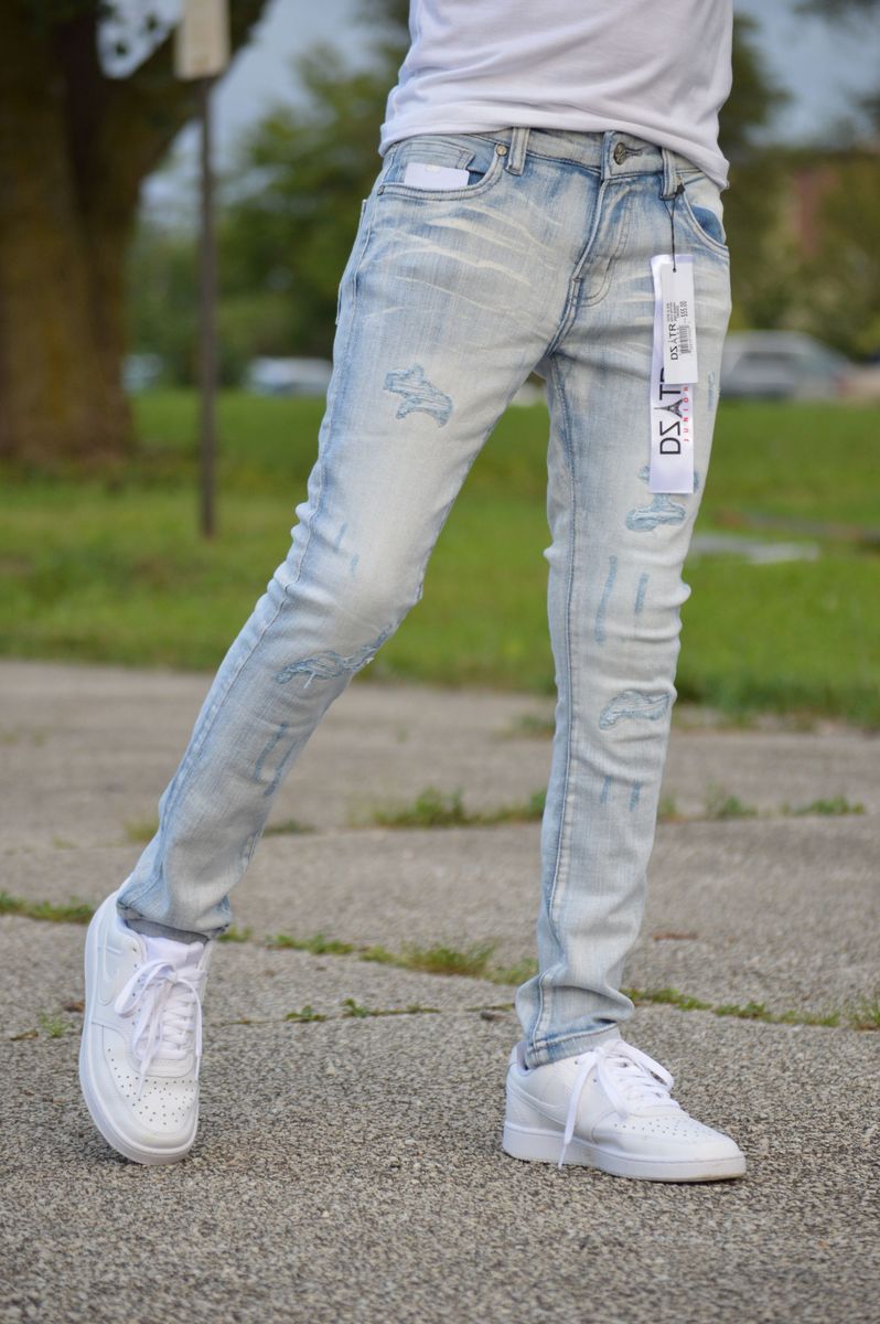 KIDS ULTRA STRETCH DENIM - ICE RIPS (DZTR-K-026)