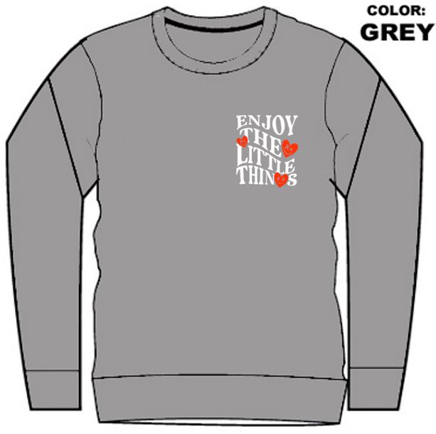 CREW NECK - ENJOY (DZTR-ENJOY - 1011)